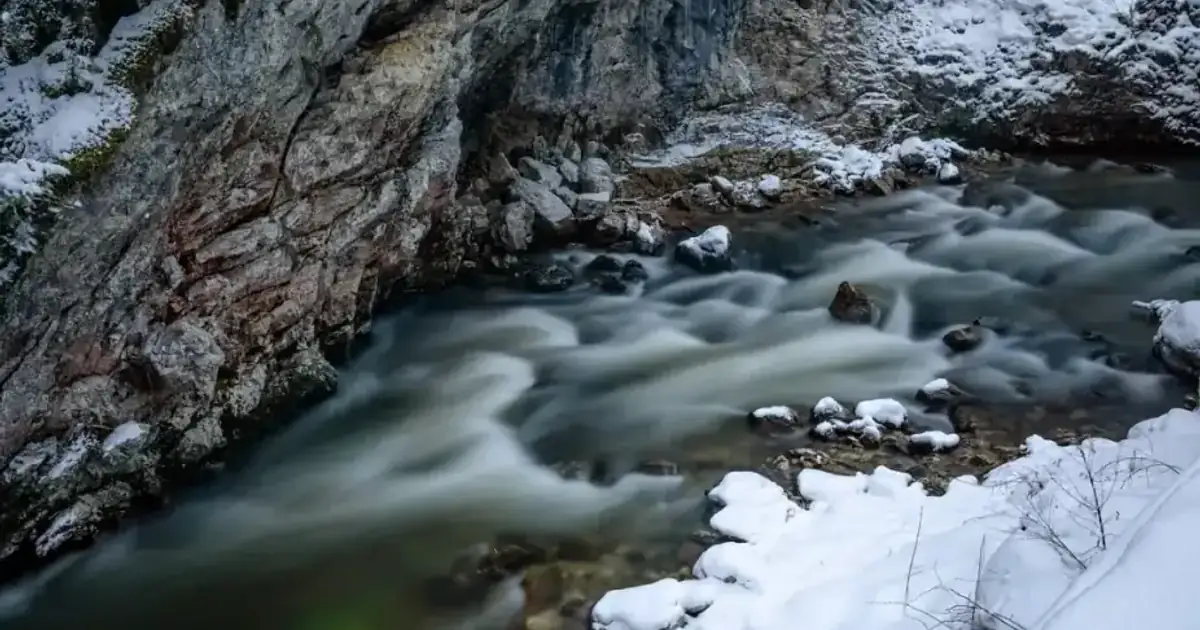 river, rocks, water, snow, winter, long exposure, cold, nature, river, river, river, river, river, cold