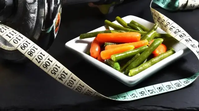 fitness, dumbbell, vegetables, exercises, muscles, sport, dumbbells, strengthening, training, health, food, still life, weight loss, diet, weight, square, carrot, bean pods, weight loss, weight loss, weight loss, weight 